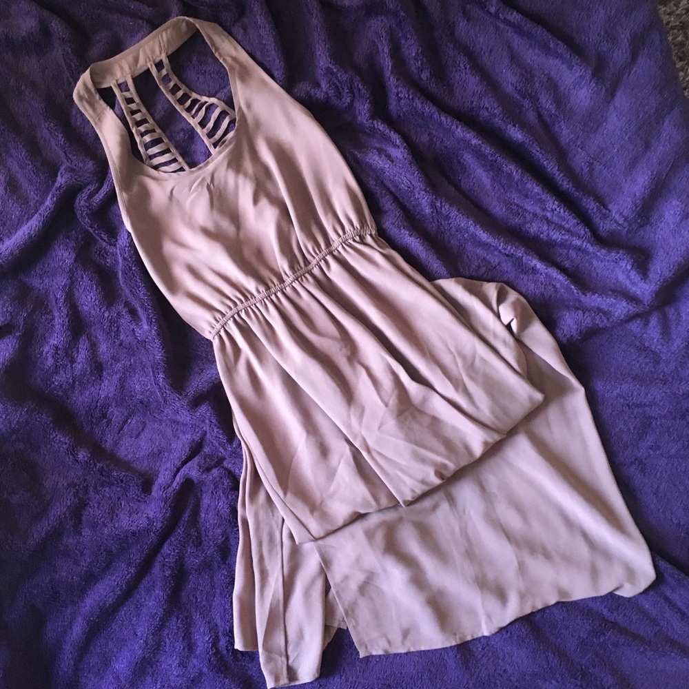 NWOT mauve maxi dress
